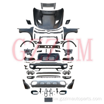RAM 1500 2013-2018 kwa Rebel 2019 Old-New BodyKit